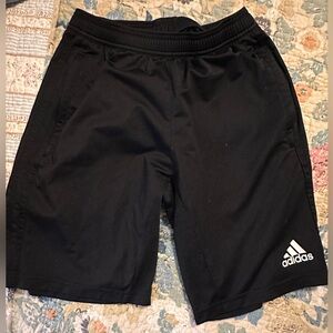 Adidas athletic shorts with pockets